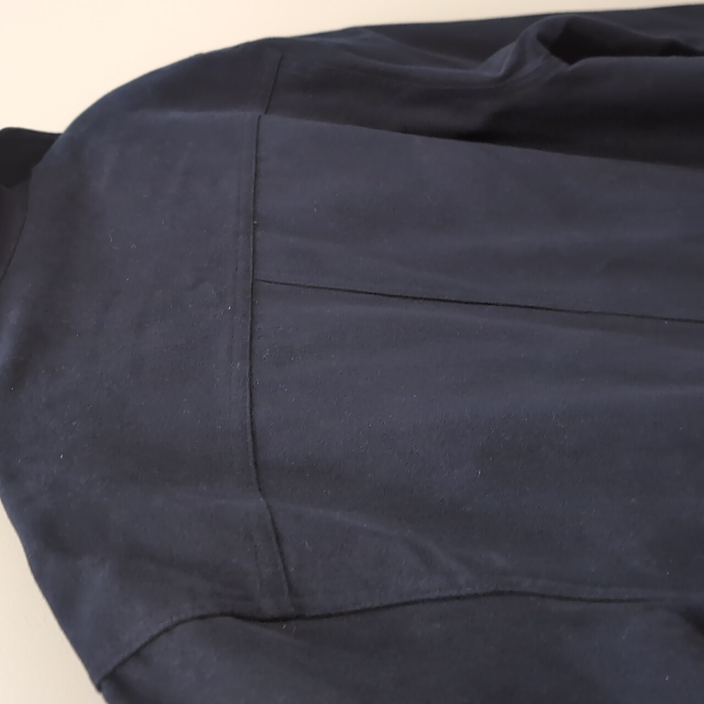 Levi Solid Blue Heavy Lined Jacket/Shirt For Men M - Picture 5 of 10